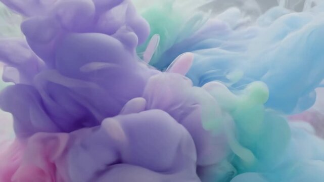 Gradient Wave Forms Smooth transitions and wave-like patterns formed by a continuous pastel color gradient.