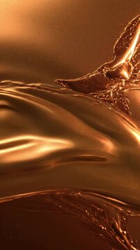 Warm Organic Glow Fluid Movement