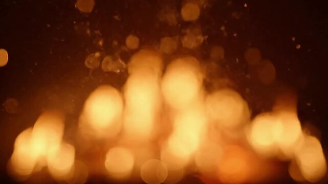 Organic Movement Natural, unpredictable twinkling, resembling real fire without visible flames.