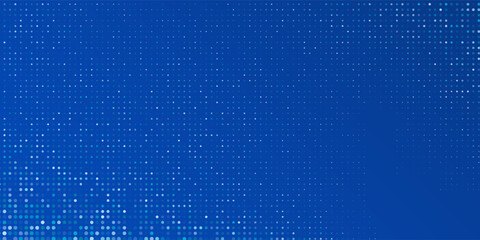 Modern blue Tech Finance Fintech Background Abstract Pixel Pattern. Abstract Business Tech Science abstract simple