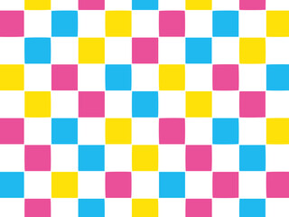 模様, 正方形, 質感, シームレス, チェックの, 壁紙, デザイン, モザイク, 色, 