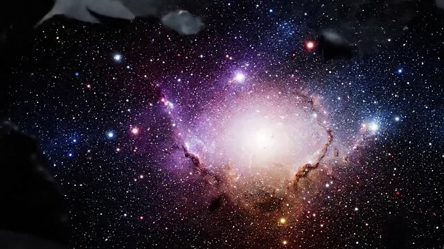 Dynamic Flaking Effect Organic Disintegration and Emergence