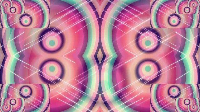 abstract geometric background animated with stripes and dot, usable for background and screensaver