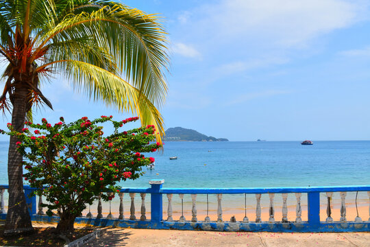 The summer walk, Taboga Island, Panama