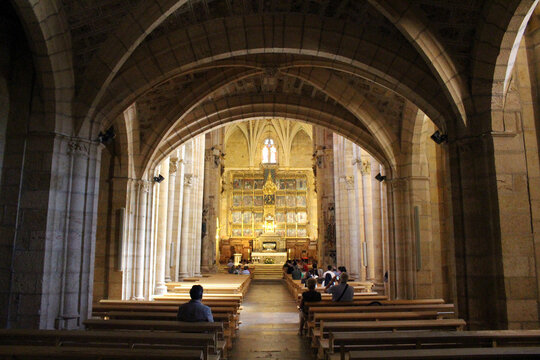 Interior of Real Colegiata de San Isidoro in July 2024