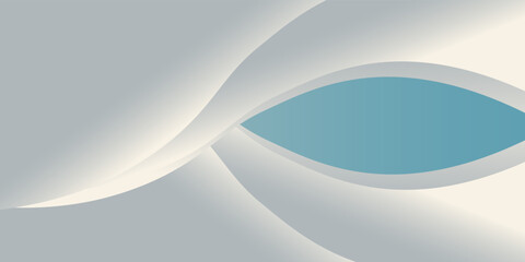 Obraz premium Light White Background, Abstract geometric background with liquid shapes. Vector illustration.