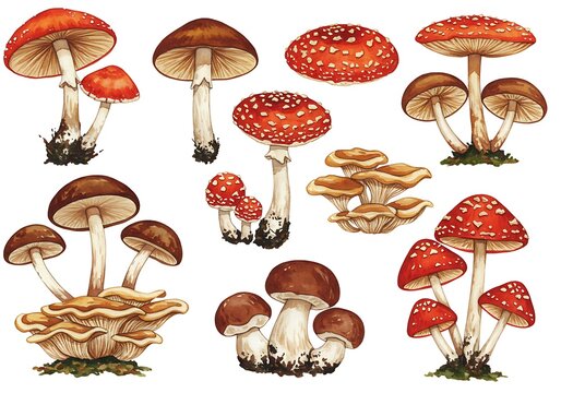 Fungal Fantasy: A Botanical Etude