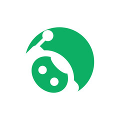 Modern robot symbol icon  vector illustration design