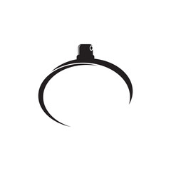 simple perfume logo design vector