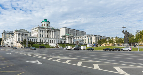 Lenin Library and Historic Buildings, Moscow City Center