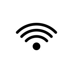 Wi-Fi接続をモチーフにしたアイコン © nabe