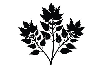 Obraz premium statice silhouette line art vector illustration