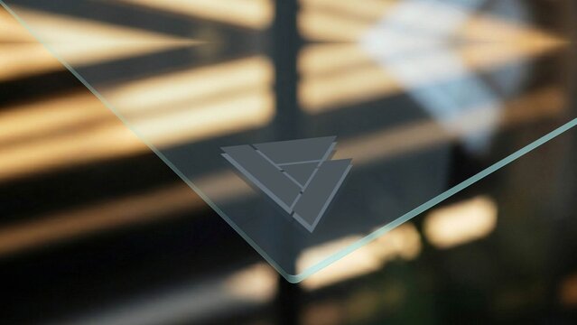 Elegant Transparent Corporate Brand Logo Reveal