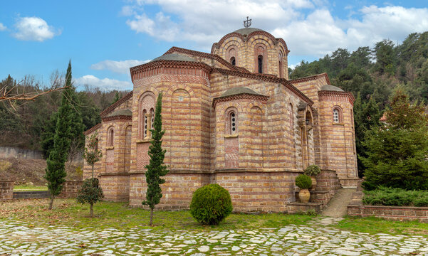 Monastery of Agios Dionysios of Olympus near Litochoro, Greece