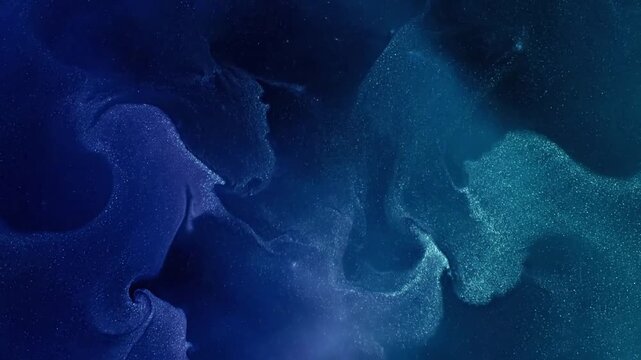 Ethereal Duotone Caustics Exploring the interplay of two distinct colors within fluid light patterns.