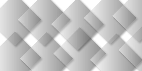 Obraz premium 1363Abstract background with cubes. Modern geometric background. White ceramic brick tile. 