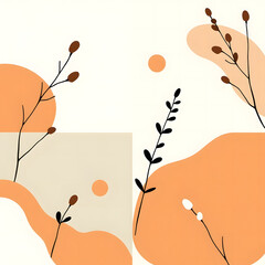 background with flowers