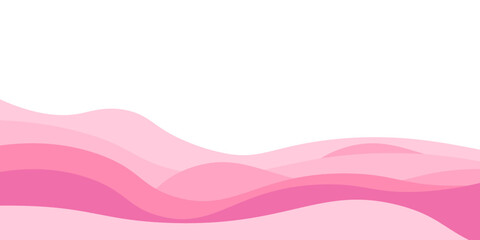 Fototapeta premium pink colour tone wave curve abstract background
