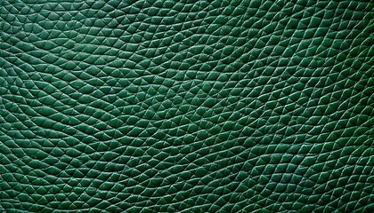 seamless dark green leather texture background genuine or faux leather seamless pattern