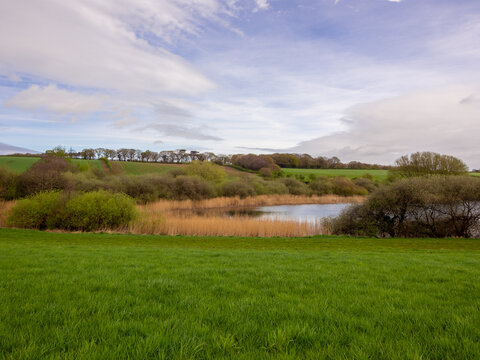 A very unusual very quiet morning at Pickmere lake, Pickmere, Knutsford, Cheshire, UK