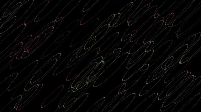 A black background with yellow scribbles