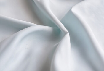 white silk background