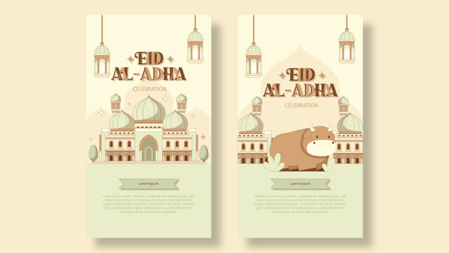 Happy Ied Al-Adha Poster