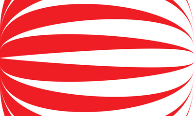 Obraz premium abstract red thin to thick bulge line pattern design.