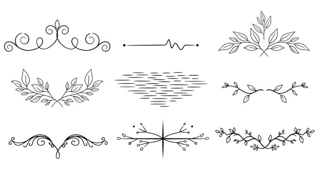 Calligraphy Divider Tree Page Calligraphy Dividers Images – Browse 38,042 Stock Photos, Vectors ...