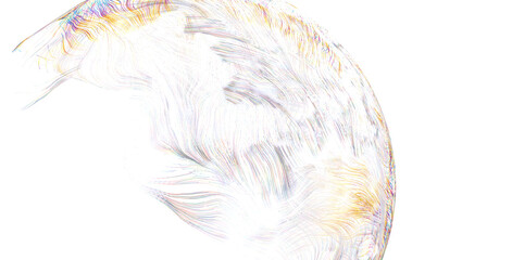 Obraz premium Abstract artwork featuring flowing lines and textures. Ideal for design elements, backdrops, and conceptual visual proje