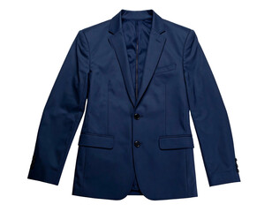 Elegant Navy Blue Blazer for Formal and Business Attire.