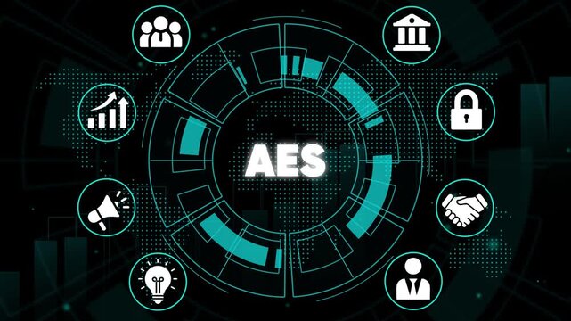 Advanced Encryption Standard A E S Secure Data Protection Technology cybersecurity security