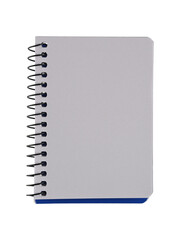 Libreta con las hojas en blanco, apertura horizontal