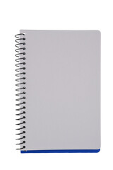 Libreta con las hojas en blanco, apertura horizontal