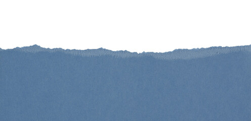 Cartulina rasgada de color azul, recurso gr&aacute;fico