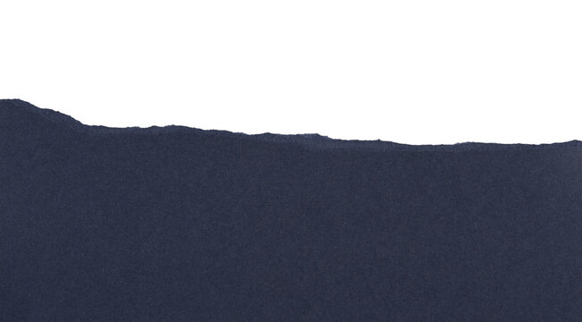 Cartulina rasgada de color azul oscuro, recurso gr&aacute;fico