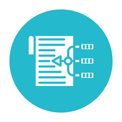 Fototapeta premium Definition of Ready Vector Icon