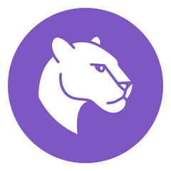 Panthera Vector Icon © SAMDesigning