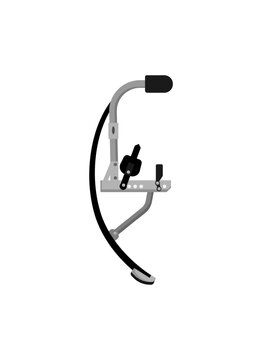 Vector illustration of powerbocks with a unique frame on a white background.