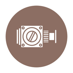 Throttle Plate Vector Icon © SAMDesigning