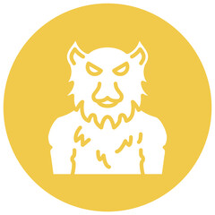 Werewolf Vector Icon