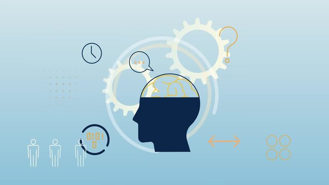Software Application Design and Development -Managing Team and Resources - Animated Illustration as MP4 File