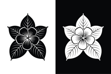 Fototapeta premium Kapok vector icon graphic isolated sketch illustration on white background.