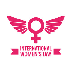 Obraz premium Celebrating international women's day with empowerment and love for all women around the world