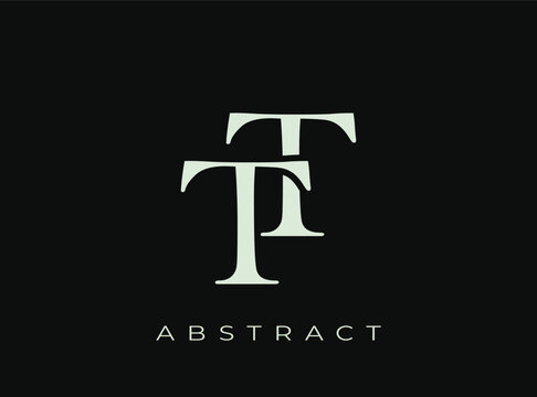 Elegant TT Monogram Logo Design. Perfect for branding, stationery, luxury goods, corporate identity and logo design