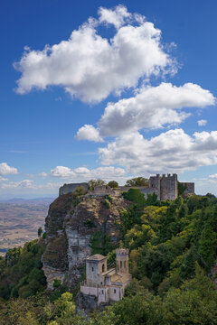 Historical Fortifications: Torri del Balio and the 19th-Century Torretta Pepoli on Mount Erice