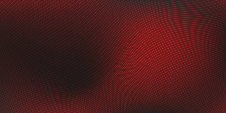 Modern lines red black gradient red gradient transitions to black minimalist design for digital design background abstract