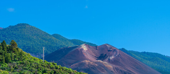 Cumbre Vieja, La Palma island, Spain, in early spring © naturenow