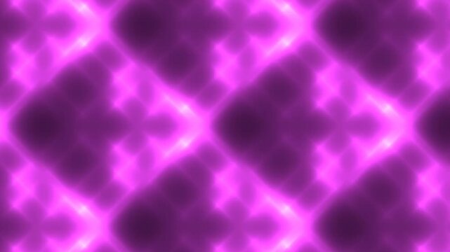 Vibrant Purple Pattern with Diamond Shapes and Neon Glow.