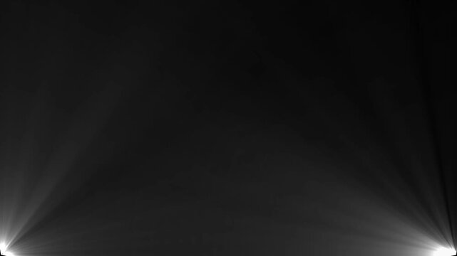 Atmospheric Flares Pack of Five with glowing spots of light and lens flare 4k video animation .